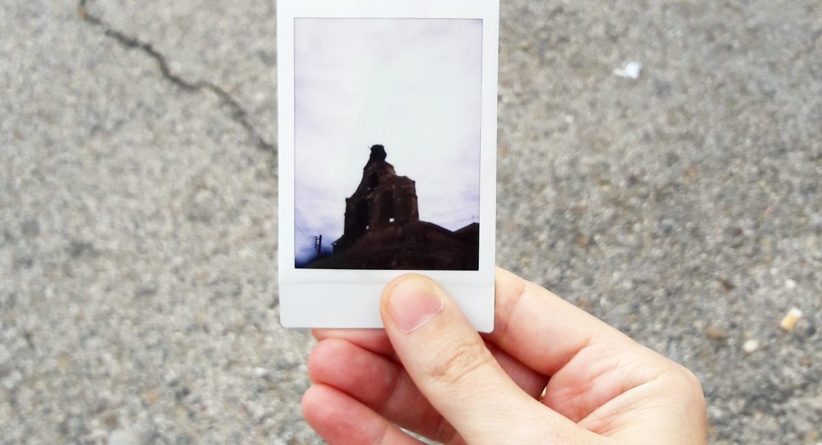 Foto hecha con la cámara de fotos Polaroid de Fujfilm